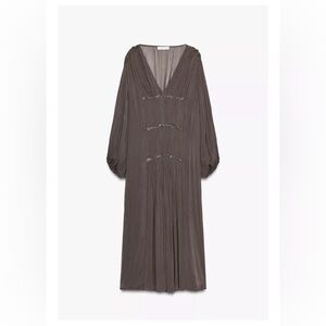 ZARA BEADED EMBROIDERED DRESS ZW COLLECTION